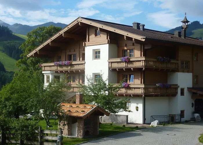 Hotel met uitzicht: Feriengut Hasenau